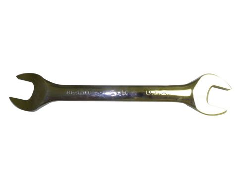Sk 86418 double open end wrench, full polish, 5/8 &amp; 9/16&#034;, nos usa for sale