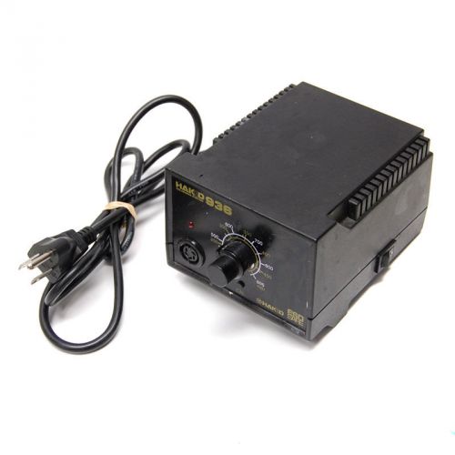 Hakko 936-12 soldering station 120vac solder esd safe 65w (24v output) for sale