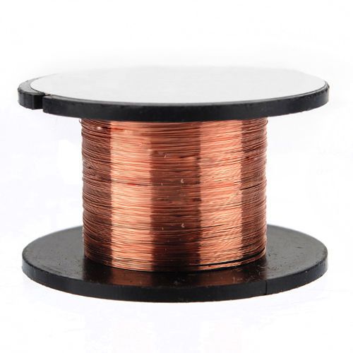 2pcs 15m 0.1mm copper soldering solder enamelled reel wire roll xmas gift for sale