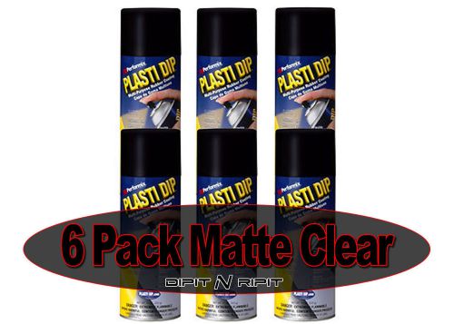 Plasti Dip Spray Cans 11oz 6 Pack Matte Clear Plasti Dip Rubber Coating Paint