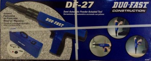 DUO-FAST Semi Automatic Powder Actuated Tool - Bonus 2 Packs of 1&#034; Powder Pins