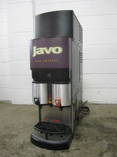 Bunn lcr-2 refrigerated liquid coffee dispenser 120v javo logo for sale