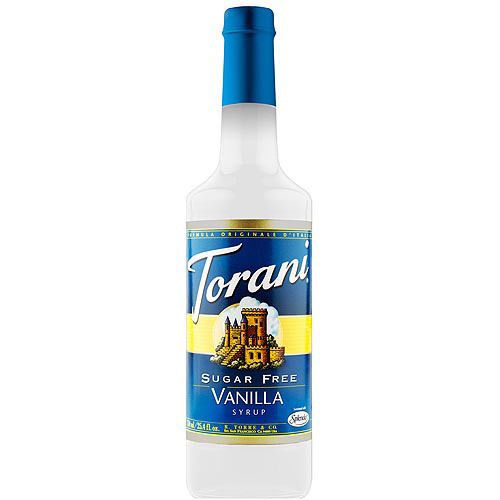 Torani syrup Sugar free Vanilla  750mL (25.4FL.OZ)