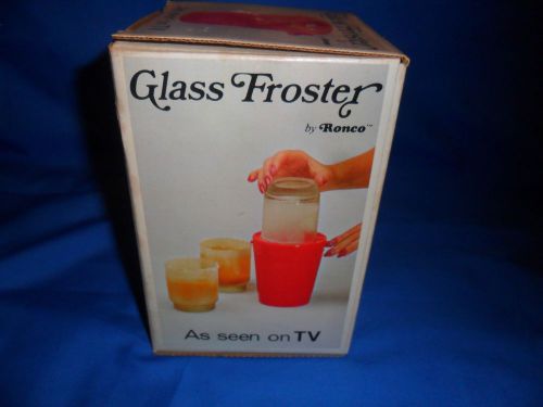 vintage ronco glass froster never used great glass froster