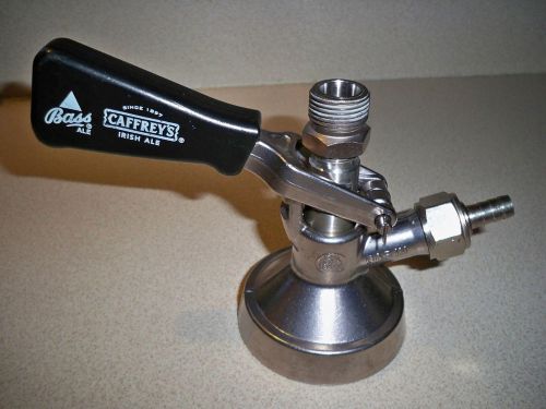 Micro Matic CO2 Beer Tap Coupler G System Bass / Caffrey&#039;s Irish Ale Handle