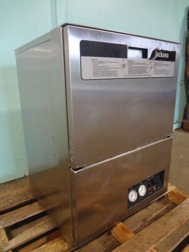 &#034;JACKSON&#034; COMMERCIAL UNDER COUNTER STAINLESS STEEL HIGH TEMPERATURE DISHWASHER