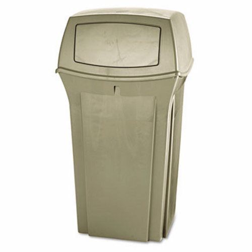 Rubbermaid Ranger 35 Gallon Garbage Can, Beige (RCP843088BG)