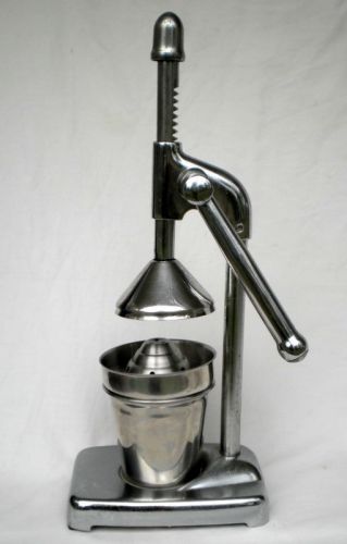 QUALITY STAINLESS STEEL CITRUS FRUIT MANUAL HAND-PRESS JUICE EXTRACTOR / JUICER