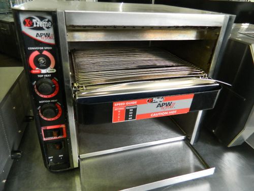 Apw wyott xtrm-3 13&#034; wide belt conveyor toaster with 1 1/2&#034; opening for sale