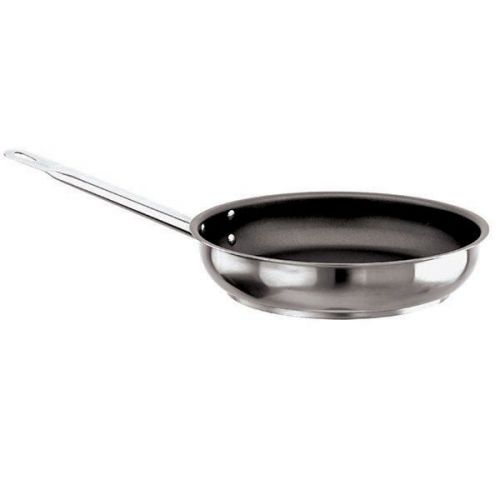 Non-stick frying pan, with lid stainless steel nsf 14 1/8 inch for sale