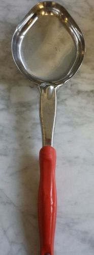 Vollrath one-piece heavy duty 8 oz orange oval bowl spoodle utensil euc for sale