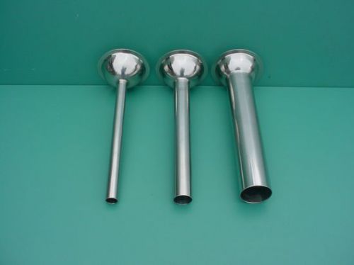 Stainless Steel Stuffing Tubes for #8 Meat Grinder