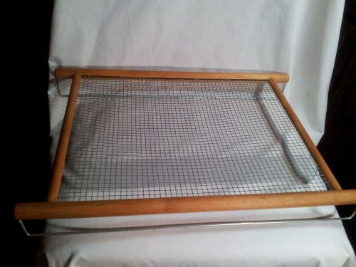 PASTA and FRUIT DRYING SCREEN  11 by 14  Bartelt Name
