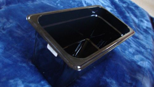 36CW110, CAMWEAR, Black Cambro food containers 1/3 x 6in
