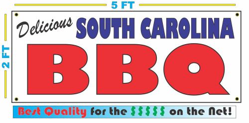 Full Color SOUTH CAROLINA BBQ BANNER Sign NEW Larger Size Best Quality for the $