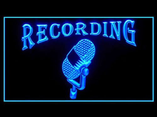 Recording On The Air Radio Studio Neon Light Sign 12&#034; X 9&#034; hang door neon sign