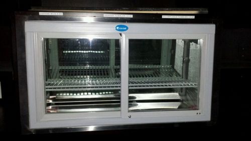 Wine beer cooler new randell refrigerated display case wall mount merchandiser for sale