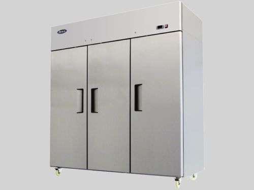 New 3 door stainless steel freezer, atosa t-series, mbf8003, free shipping! for sale