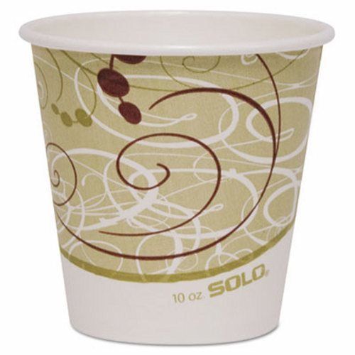 Symphony 10-oz. Squat Paper Hot Cups, 1,000 Cups (SCC 410SMSYM)