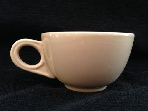 Vintage Homer Laughlin Hotel-Quality Coffee Cup--Color:  Camel (17 Avail.)