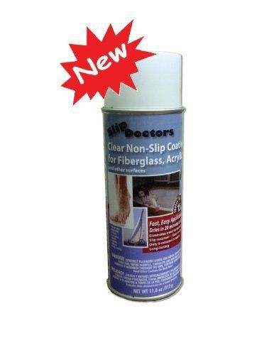 NEW SlipDoctors Non Slip Resistant Spray for Fiberglass  White