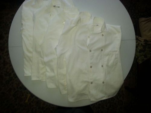Lot of Chef Coats 44 &amp; 46 - 5 jackets total