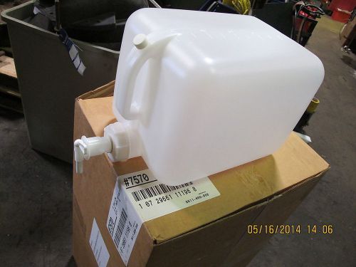 Box (6) food grade 5 gallon vented dispensing container jug carboy with spigot for sale
