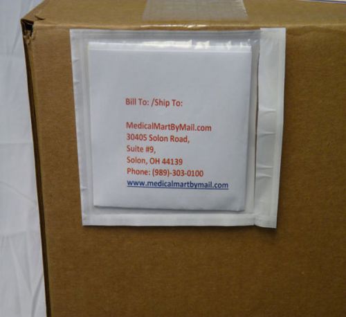 7.5 x 5.5 packing list envelopes 2.5 mil plain face (1000/case) for sale