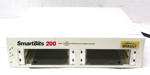 Spirent SmartBits 200 4-Slot Chassis Performance Analysis System Portable 53080