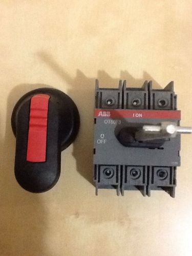 Abb ot60f3 non-fused disconnect switch for sale