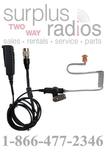 Quick release 2 wire headset w/ptt motorola xpr6550 xts2500 xts5000 xts3000 mts for sale