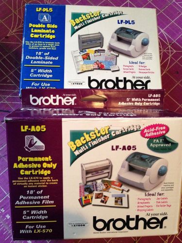 Brother LF-DL5 &amp; LF-LA5 Double Side Laminate Laminator Cartridge~18&#039; Long x 5&#034; W