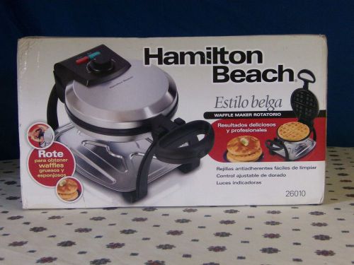 Hamilton beach flip waffle maker 26010 for sale