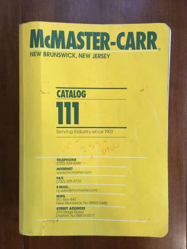 McMaster-Carr Catalog 111