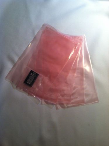 6&#034; x 10&#034; 4 Mil Pink Anti-Static Poly Bag, 100/Pack