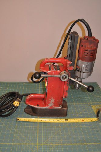 Milwaukee electromagnetic drill press.MILWAUKEE 4201 electromagnetic drill press