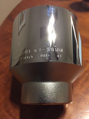 WRIGHT 61- 58 58mm Socket 3/4&#034; Dr, 12 Pt.  MADE IN USA. Free Priority Shipping!