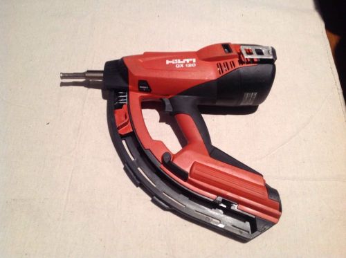 HILTI GX 120 GAS ACTUATED FASTENING NAIL GUN / EXCELLENT SHAPE &amp; CONDITION