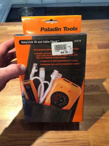 Data / Link ID And Cable Check - Paladin Tools RJ45