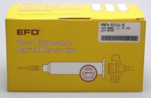 EFD 10cc Syringe Barrels 5111LL-B 30pcs