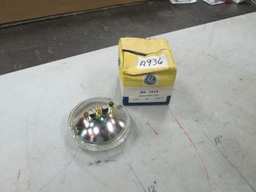 GE Sealed Beam Lamp #4510 6V 25W All Glass (Automotive) (NIB)