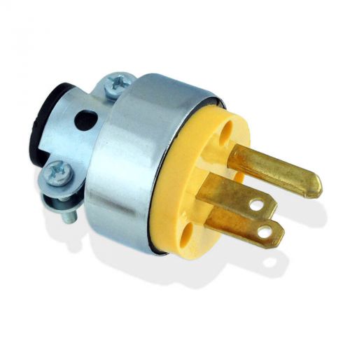 Heavy-duty 3-prong replacement male electrical plug for sale