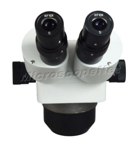 Zoom stereo 10x-80x binocular microscope body only for inspection for sale