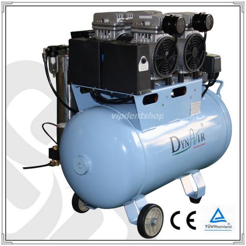 3PC DynAir Dental Oil Free Air Compressor With Air Dryer DA5002D FDA CE DL007
