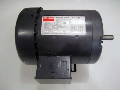 Dayton nwob industrial motor 2n865t 3 phase 1/2 hp commercial for sale