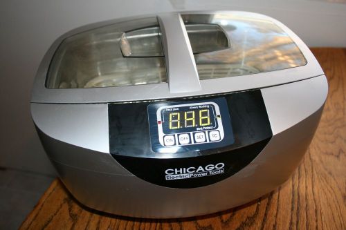 Chicago Electric 95563 2.5 Liter Ultrasonic Cleaner