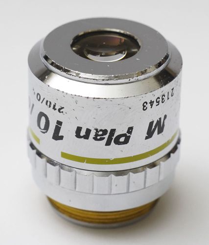 Nikon CFN M Plan SLWD 10x 0.21 210mm Microscope Objective Super Long WD RMS