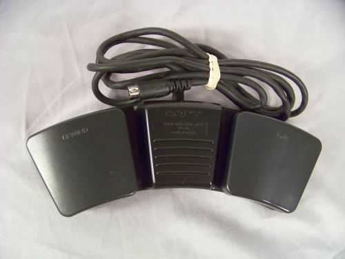 Sony FS-25 Dictation Transcriber Foot Pedal Control Unit for M-2000 M-2020