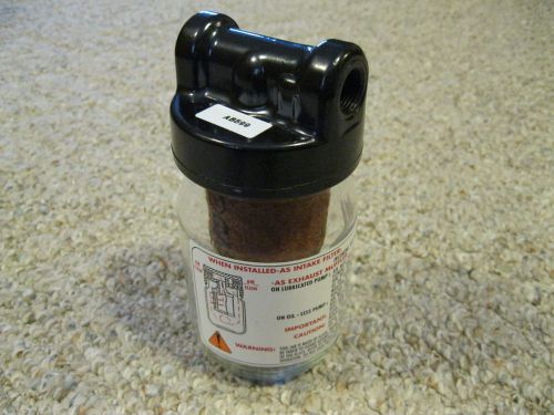 Gast Vacuum Pump Intake Filter fits Model 1023  Intake Filter Assembly 3/8&#034; NEW