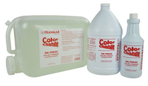 New- 1 gallon- franmar chemical color change on-press textile ink cleaner cc1gwd for sale